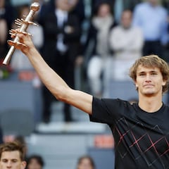 Alexander Zverev anula a Thiem y gana su tercer Masters 1.000