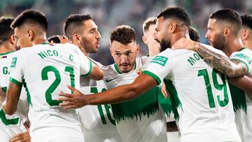 26-08-2023, Elche CF vs Villarreal CF B, Liga Hypermotion, Campeonato de segunda Diovison, Jornada 3, Estadio Martinez Valero, Elche, Comunidad Valenciana.