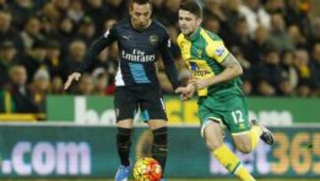 Cazorla se lesionó el domingo jugando ante el Norwich.