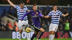 El “City” de Pellegrini amplía su mala racha al igualar con QPR