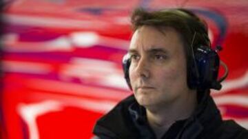 James Key, director t&eacute;cnico de Toro Rosso.
