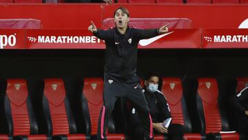 Lopetegui, ante el Villarreal. 