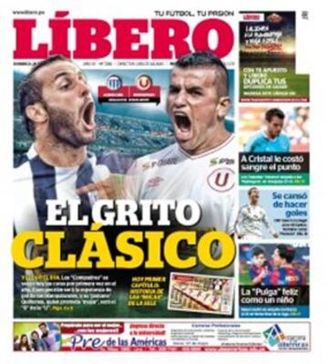 Portadas de la prensa deportiva