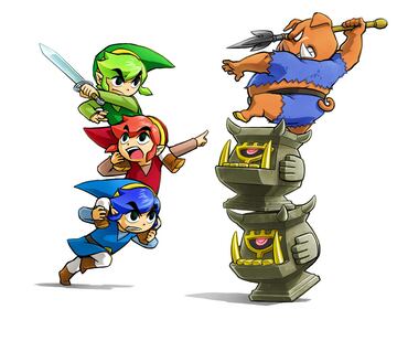 Ilustración - The Legend of Zelda: Tri Force Heroes (3DS)