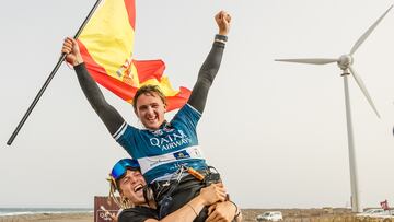 Jeremy Burlando (Canarias, España) se proclama campeón del mundo de Kitesurf Big Air