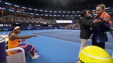 Stephens y Pavlyuchenkova, a la gresca: "La perra iba a darme"