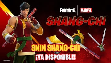 Fortnite: skin Shang-Chi de Marvel ya disponible; precio y contenidos