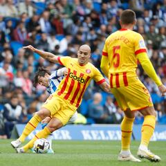 El Girona quiere anular la primera tarjeta roja de Romeu como profesional