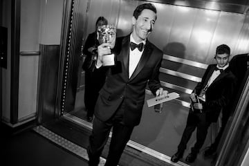 Adrien Brody durante los premios BAFTA 2025.