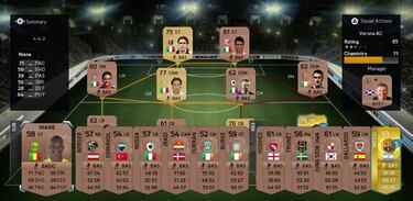 EA pone límites a los precios de los jugadores en FIFA Ultimate Team