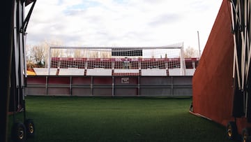 15-02-26. IMAGEN DEL CARLOS BELMONTE, ANTES DEL ALBACETE-SPORTING.