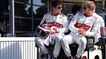 Leclerc y Ericsson eran la pareja de pilotos de Alfa Romeo Sauber en 2018.
