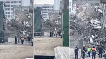 Colapsa edificio cerca del metro San Antonio Abad, CDMX: hay personas atrapadas