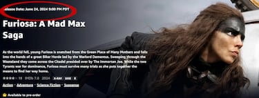 ‘Furiosa’ revela su fecha de estreno en Prime Video y llegará más pronto de lo que crees