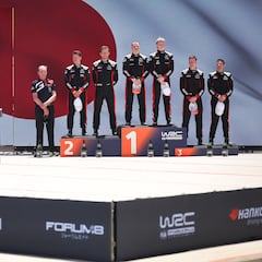 Evans, Ogier y Rovanpera se juegan el título en Arabia