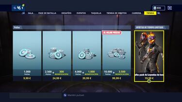 Fortnite: Pack de Leyendas de lava ya disponible