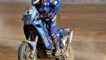 <b>SEGUNDA VICTORIA.</b> El piloto español ha conseguido imponerse por segunda vez en un etapa a del presente Dakar.