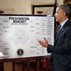 Obama completa su bracket y da como ganador final a Kansas