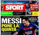 Portadas de la prensa deportiva