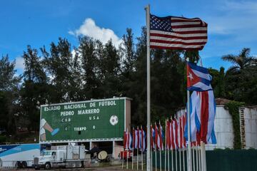 La histórica visita de U.S. Soccer a La Habana, en imágenes