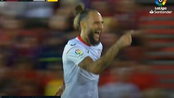 “¡Está loco Gudelj!”: La cuenta del Sevilla no daba crédito con el obús en forma de gol del serbio