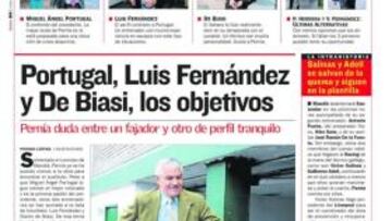 Pernía negoció anoche en Madrid con Portugal