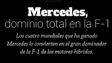 Mercedes: dominio absoluto en la era de los motores h¨ªbridos