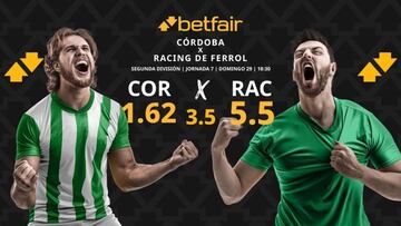 Córdoba CF vs. Racing Club de Ferrol: horario, dónde ver, pronósticos y clasificación