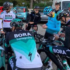 Sagan y su equipo elogian a Enric Mas: "Tiene un gran futuro"