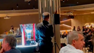 El discurso privado contra el Madrid y Barcelona de Simeone a sus jugadores