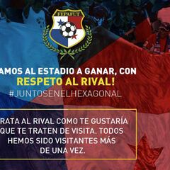 Panamá fomenta la no violencia para partido ante México en el Hexagonal