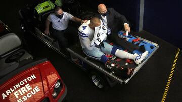 La extremadamente gráfica lesión del quarterback de Dallas ocurrió en el momento más inoportuno, en vísperas de la agencia libre.