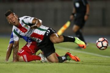 Las imágenes del duelo entre Palestino y Atlético Venezuela