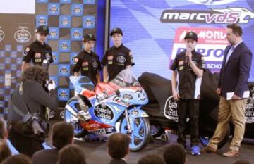 Presentación del equipo motociclista de Estrella Galicia