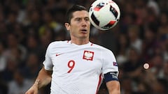 Robert Lewandowski, delantero y capit&aacute;n de Polonia