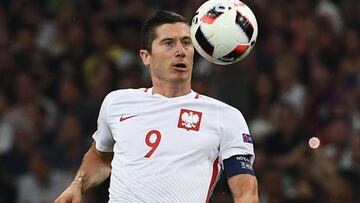 Robert Lewandowski, delantero y capit&aacute;n de Polonia