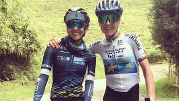 Annemieck van Vleuten y Diana Peñuela