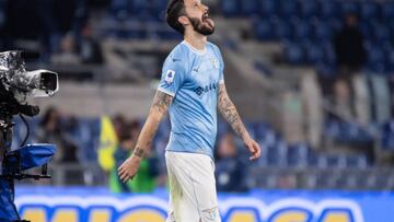 ROME, ITALY - FEBRUARY 27: Luis Alberto of SS Lazio during the Serie A match between SS Lazio and UC Sampdoria at Stadio Olimpico on February 27, 2023 in Rome, Italy. (Photo by Ivan Romano/Getty Images)