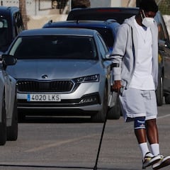 Correia padece un esguince de ligamentos