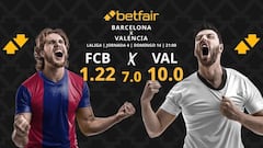 FC Barcelona vs. Valencia CF: horario, dónde ver, pronósticos y clasificación