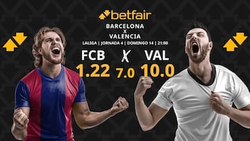FC Barcelona vs. Valencia CF: horario, dónde ver, pronósticos y clasificación