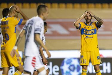 Tigres empata con Pachuca en la jornada 2 del Guardianes 2020