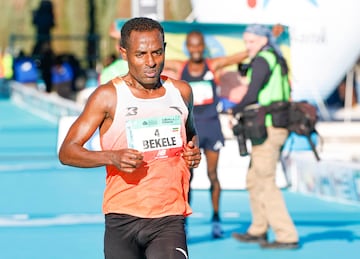 Bekele, en Valencia 2023.