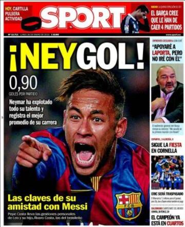 Portadas de la prensa deportiva