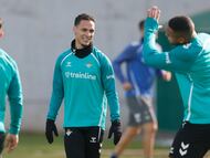 Antony, en un entrenamiento reciente.