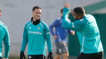 Antony, en un entrenamiento reciente.