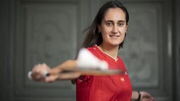 Clara Azurmendi, representante Olimpica de la selección española femenina de badminton en su entrevista a As.