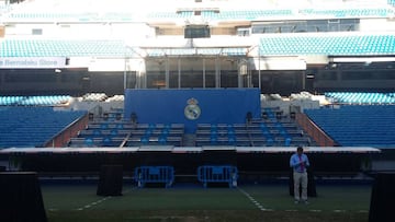 El Palco del Bernabéu.