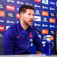 Simeone: “¿Supercopa? Parece que conviene que vayan Barça y Madrid. Tendrán que explicarlo"