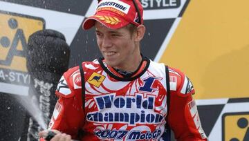 Casey Stoner, en 2007.